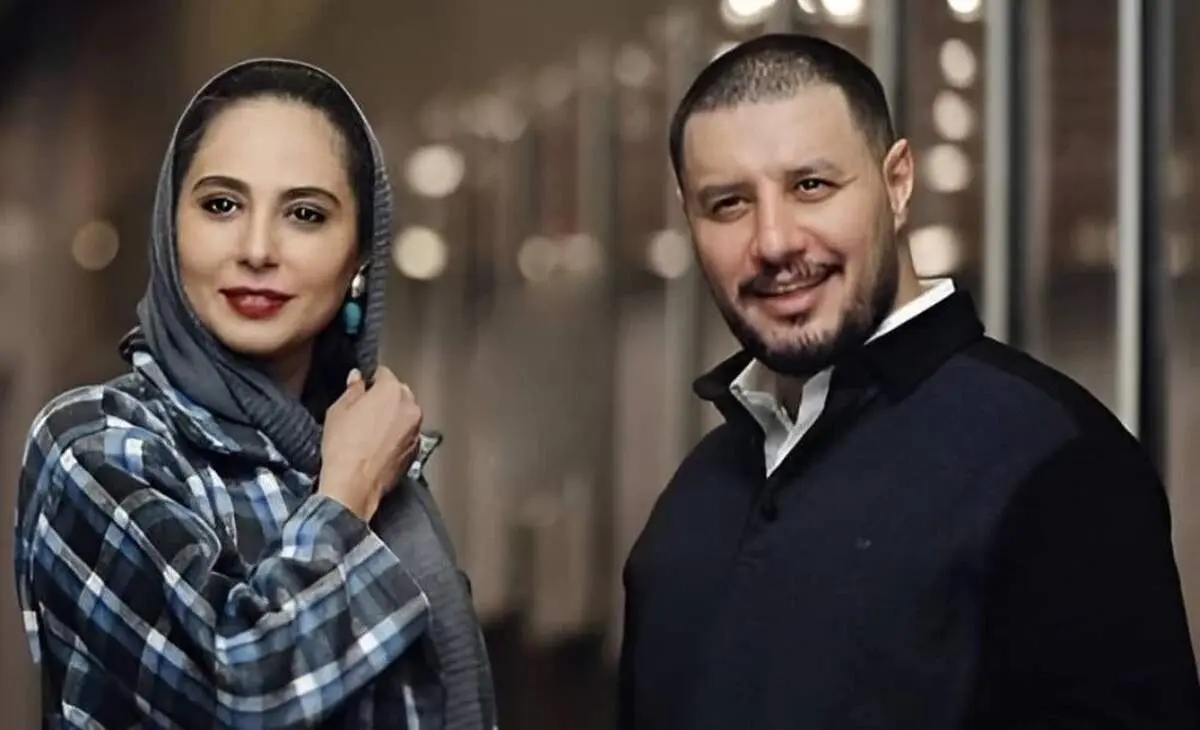 عکسی از جواد عزتی و رعنا آزادی‌ور در سفر شمال