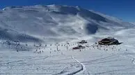 دریاچه تار دماوند زیر برف؛ گردشگران از ورود به منطقه منع شدند + ویدیو