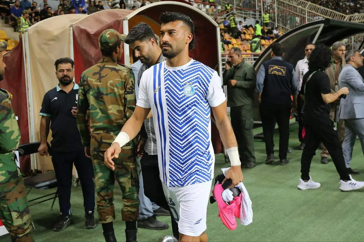 حاشیه جدید در استقلال: رامین رضاییان قهر کرد و رفت+عکس