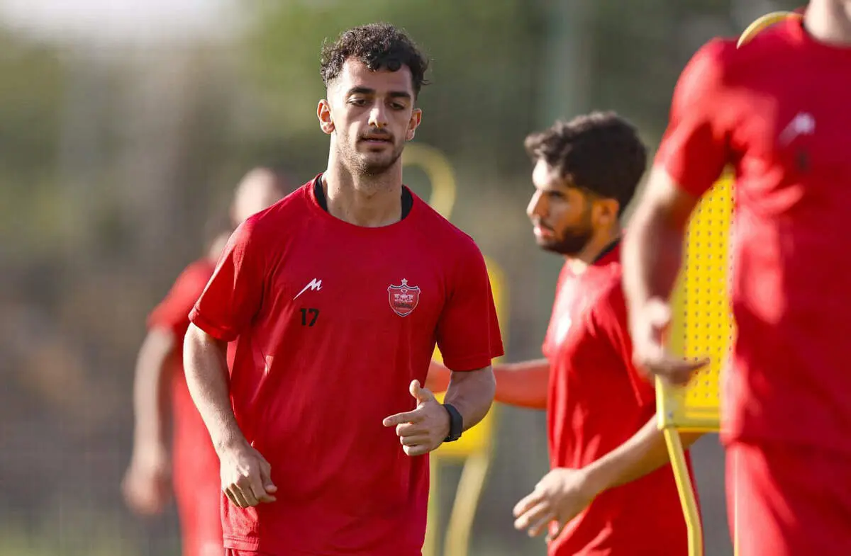 دلبری مجتبی فخریان از مربی پرسپولیس بعد از گلزنی