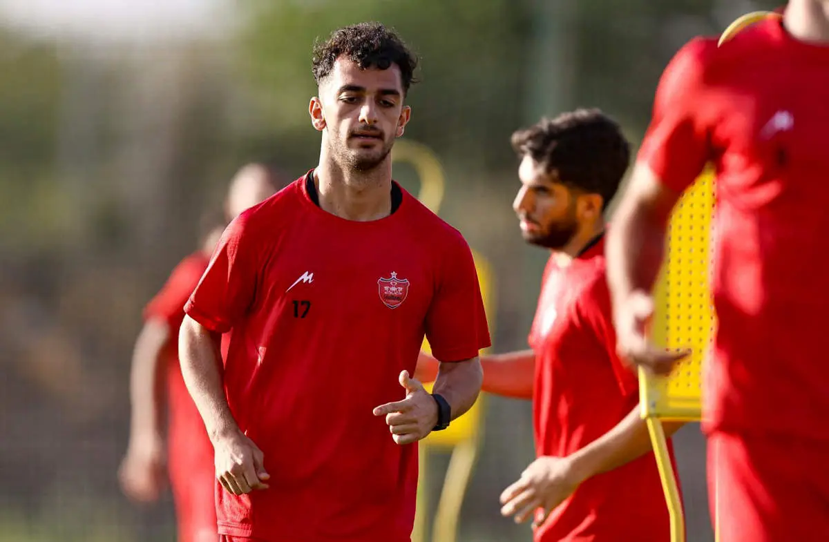 دلبری مجتبی فخریان از مربی پرسپولیس بعد از گلزنی