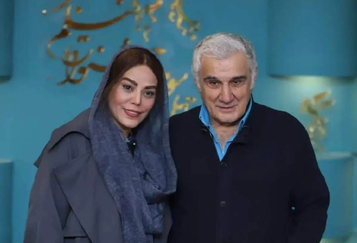 عکس‌های عاشقانه مهدی هاشمی با همسر دوم جوانش
