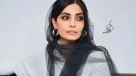 استایل بی‌نظیر صحرا اسدالهی در لباس مشکی: شیک و جذاب با پسر کوچکش!