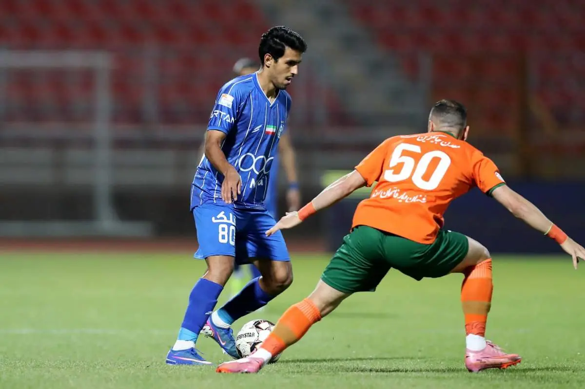 خلاصه بازی استقلال ۱ - مس ۰/ صدرنشینی بی‌روح و بدون مربی