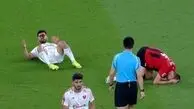 کاپیتان پرسپولیس عازم بیمارستان شد