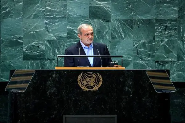 سخنرانی مسعود پزشکیان در مجمع عمومی سازمان ملل