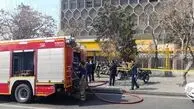 جزئیات آتش‌سوزی ساختمان اداره پست چهارراه لشکر تهران