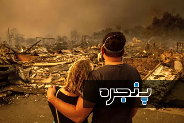 تصاویر بهت‌آور و آخرالزمانی از آتش‌سوزی مهیب لس‌آنجلس - قسمت اول