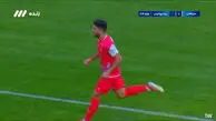 گل اول پرسپولیس به سپاهان با ضربه دیدنی محمد خوابنده‌لو