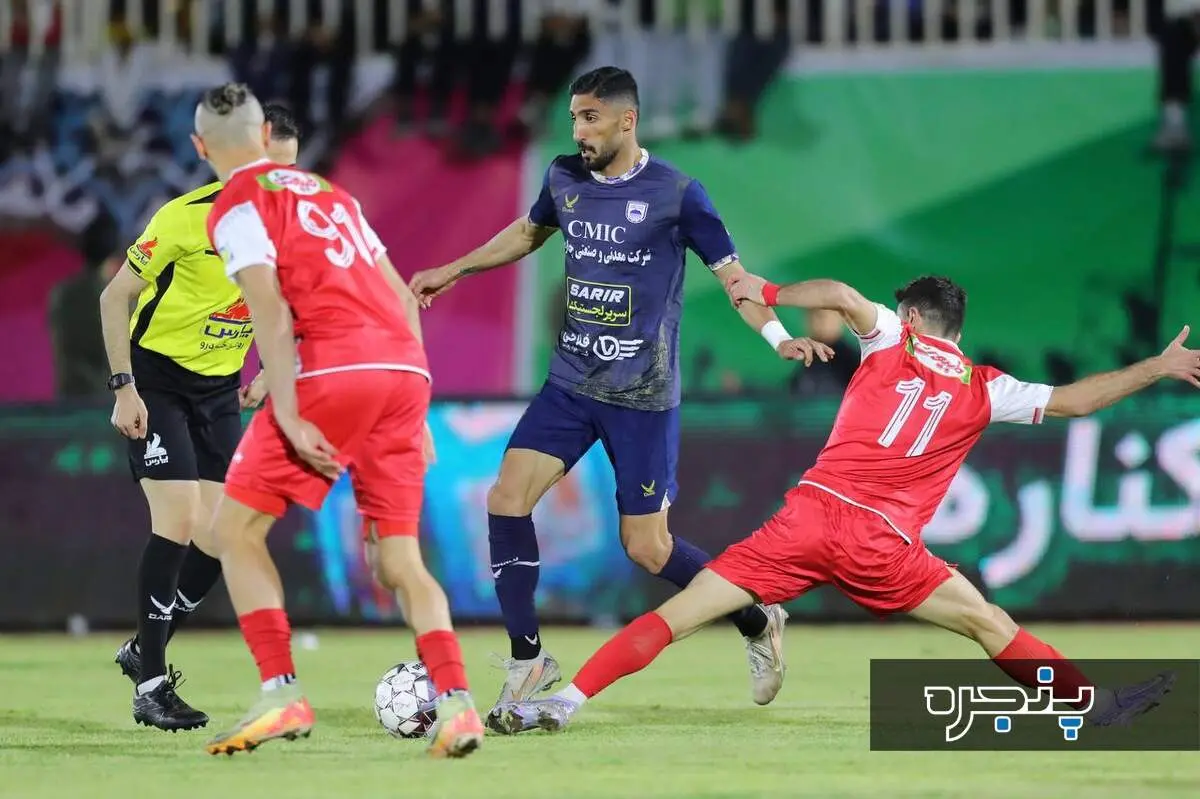چادرملو با سند و مدرک به داوری بازی با پرسپولیس اعتراض کرد