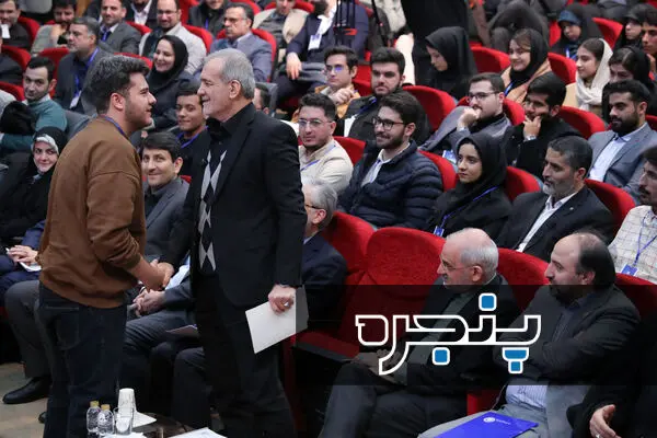 مراسم روز دانشجو در دانشگاه شریف با حضور مسعود پزشکیان