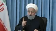 حسن روحانی: راه دیگری جز گوش دادن به خواست اکثریت مردم بلد نیستم / تا تحریم برداشته نشود مشکلات حل نمی‌شود