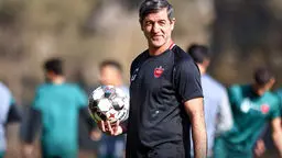 باقری در تمرین پرسپولیس حسابی ترکاند