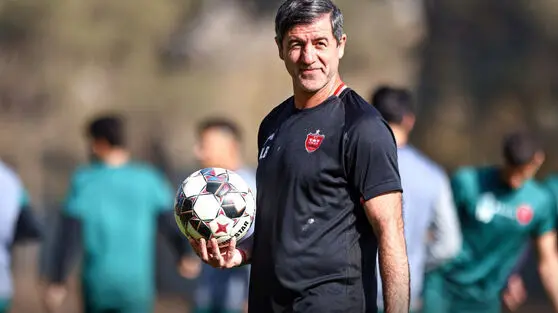 باقری در تمرین پرسپولیس حسابی ترکاند