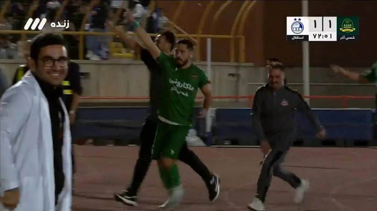 ویدیو: گل اول شمس آذر به استقلال