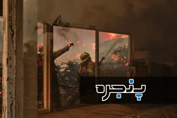تصاویر آخرالزمانی از آتش‌سوزی لس‌آنجلس - بخش دوم