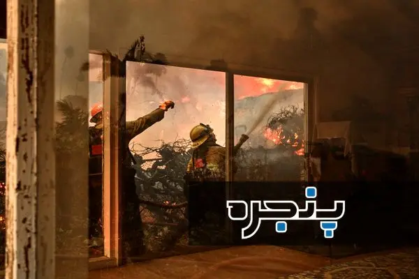 تصاویر آخرالزمانی از آتش‌سوزی لس‌آنجلس - بخش دوم