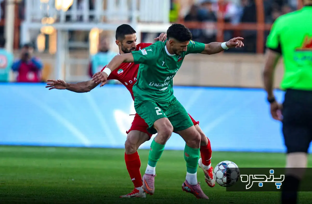 خلاصه بازی: شمس آذر ۲ - ۱ پرسپولیس