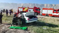 تصادف با گاوها در جاده چابهار-زرآباد؛ ۵ نفر در آتش سوختند