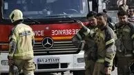 مهار آتش‌سوزی بزرگ در بازار جنت تهران | مصدومی گزارش نشد!