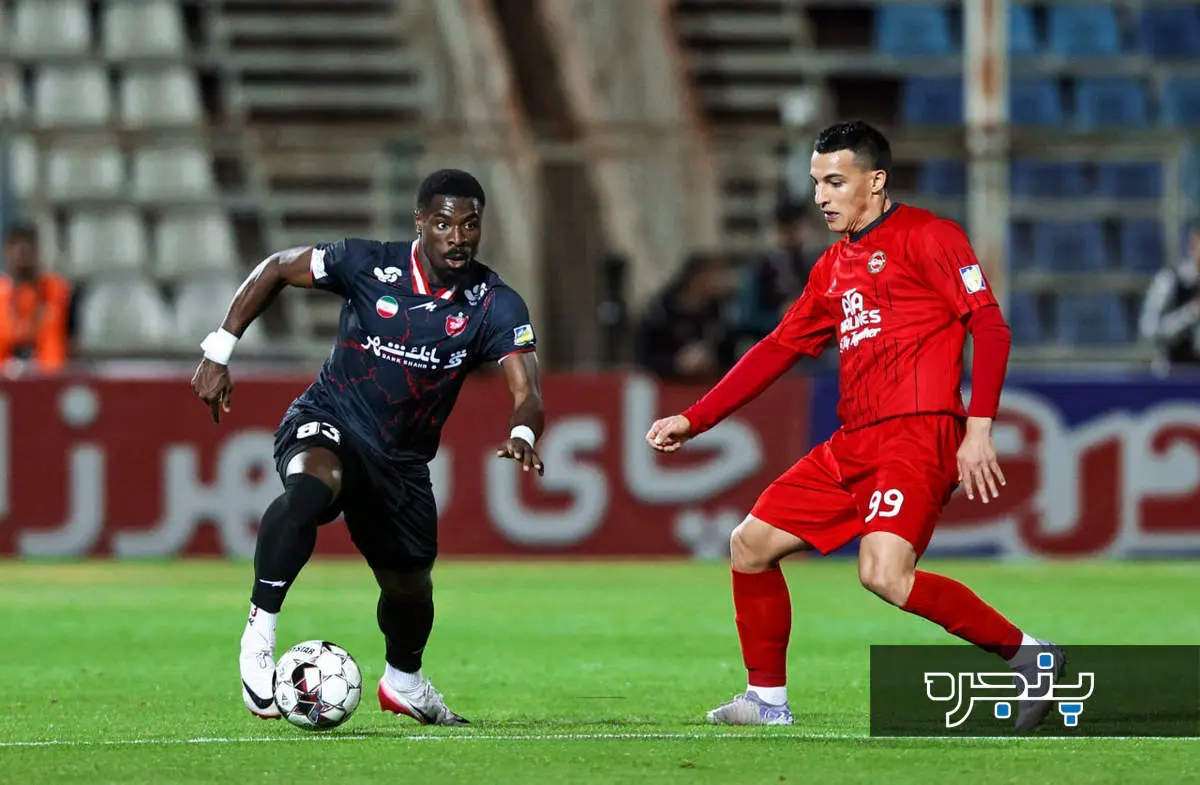 خلاصه بازی: تراکتور ۱ - ۱ پرسپولیس