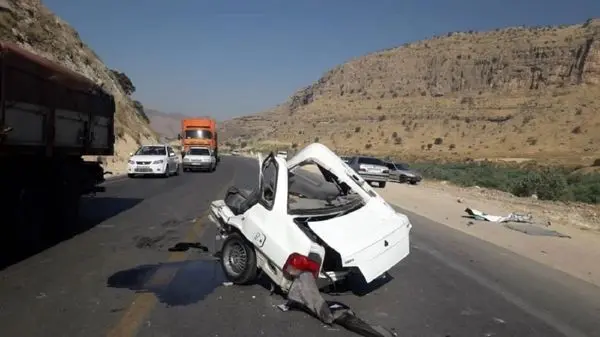 حادثه تلخ در زنجان: اتوبوس واژگون شد، دو نفر جان باختند