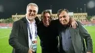 درگیری ساپینتو و تاجرنیا بین دو نیمه بازی با استقلال خوزستان