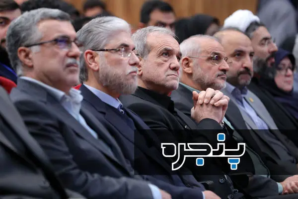 مراسم روز دانشجو در دانشگاه شریف با حضور مسعود پزشکیان