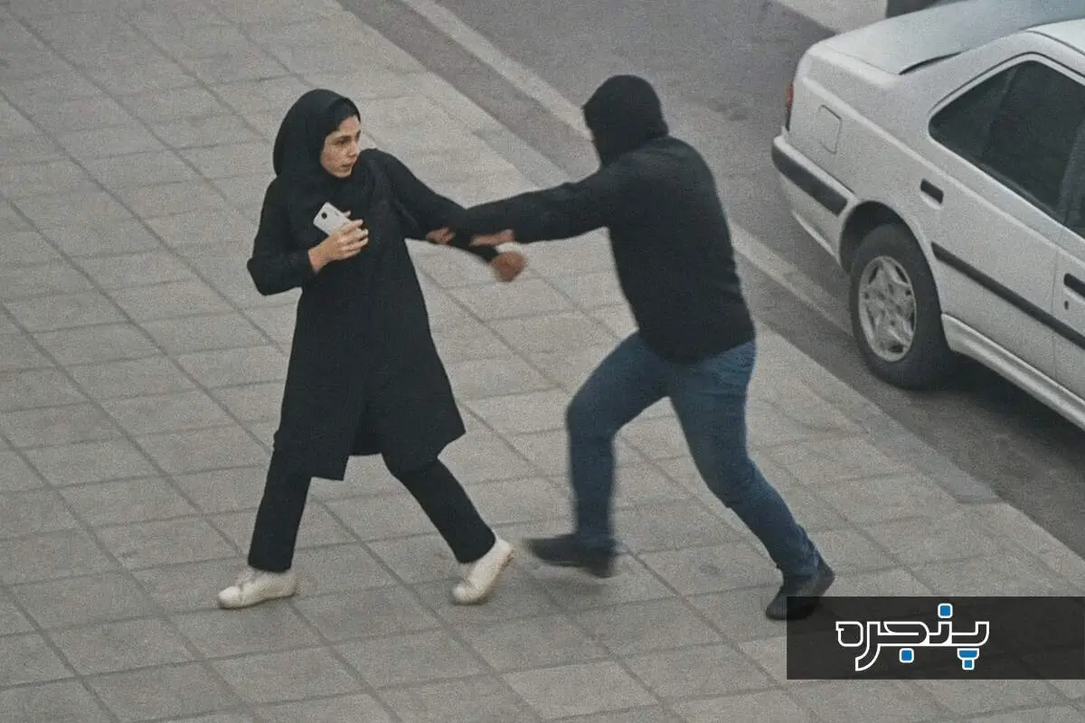 ویدیو: سرقت وحشیانه در روز روشن؛ موبایل دختر جوان را به زور دزدیدند!