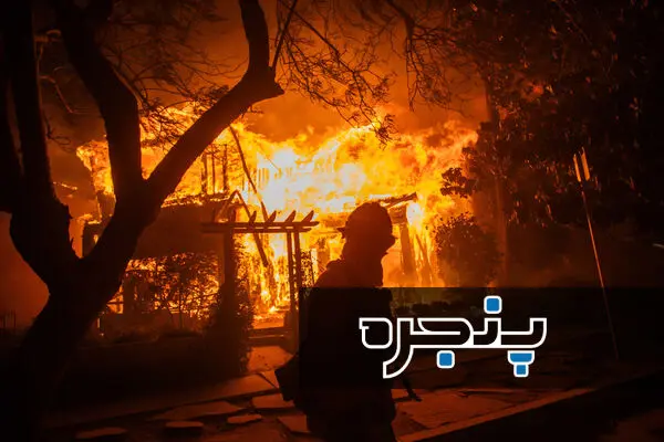 تصاویر آخرالزمانی از آتش‌سوزی لس‌آنجلس - بخش سوم