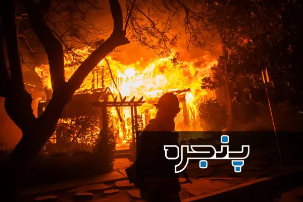 تصاویر آخرالزمانی از آتش‌سوزی لس‌آنجلس - بخش سوم