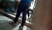 لحظه حمله اراذل و اوباش مسلح به یک قهوه‌خانه جنوب تهران