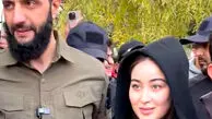 واکنش جالب زنی که از جولانی تذکر حجاب گرفته بود