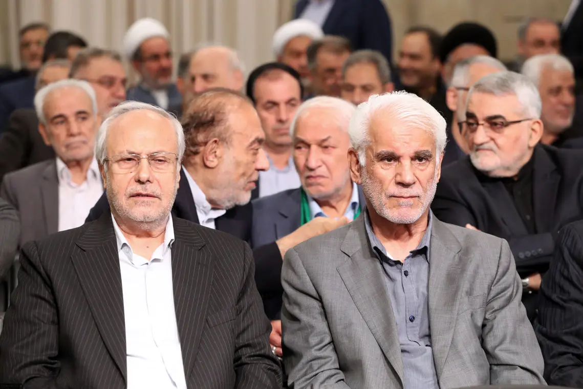 مراسم تنفیذ حکم ریاست جمهوری مسعود پزشکیان توسط رهبر انقلاب