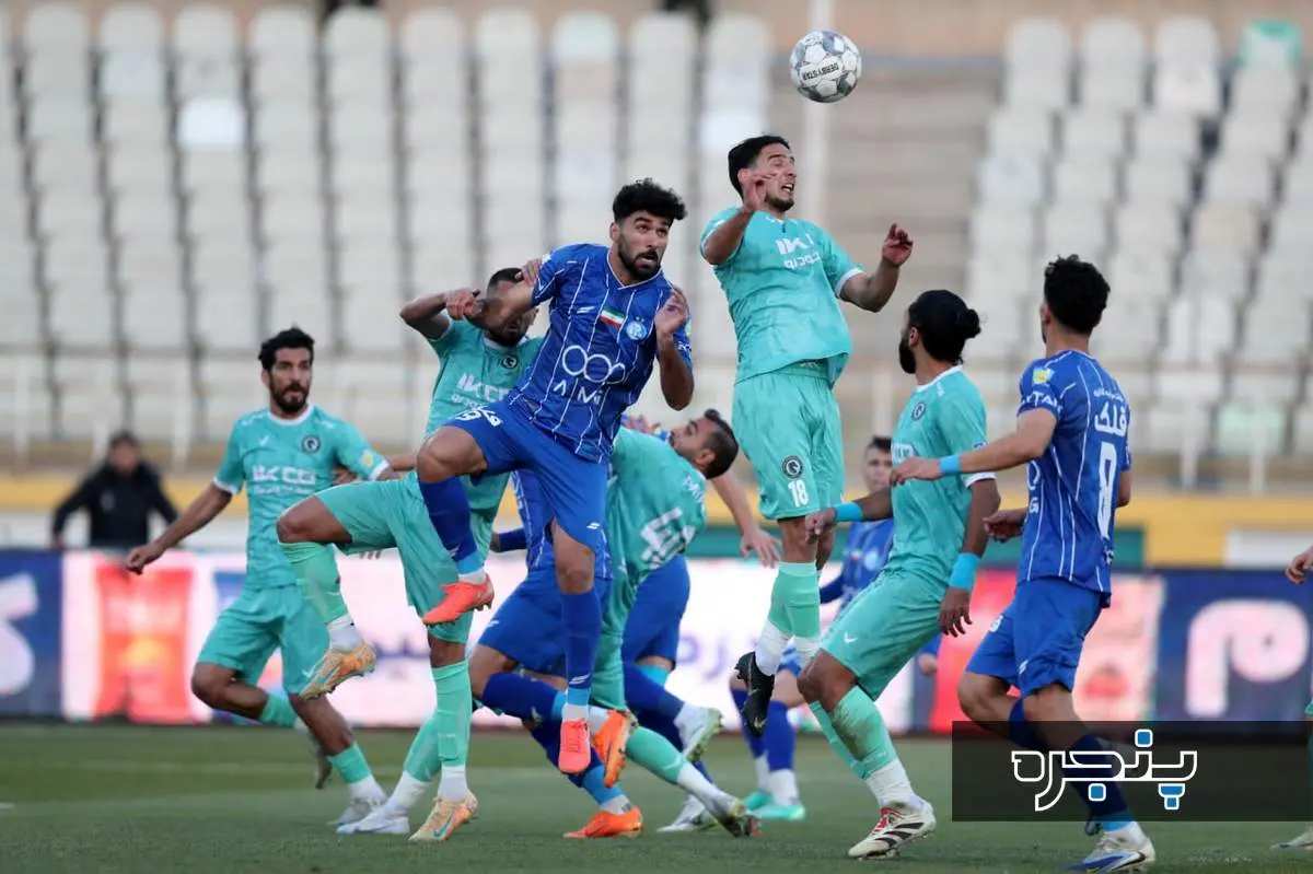 خلاصه بازی: استقلال ۰ - ۱ پیکان