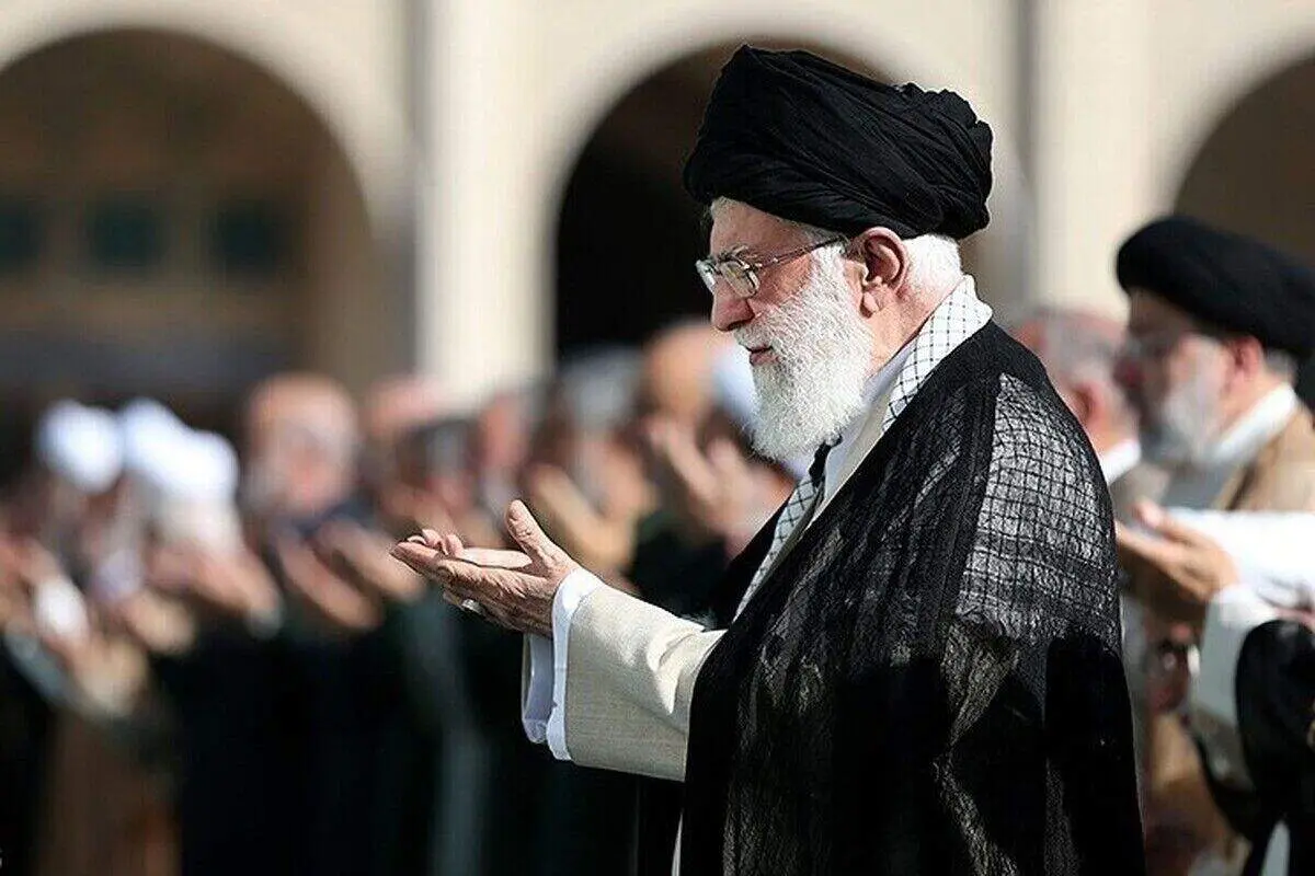 نماز عید فطر به امامت رهبر انقلاب