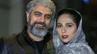نگاه معنادارِ رعنا آزادی‌ور به مهدی پاکدل در یک مراسم خاص! + عکس