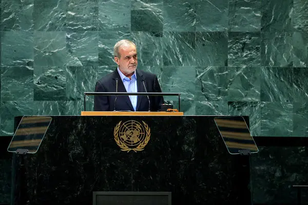 سخنرانی مسعود پزشکیان در مجمع عمومی سازمان ملل