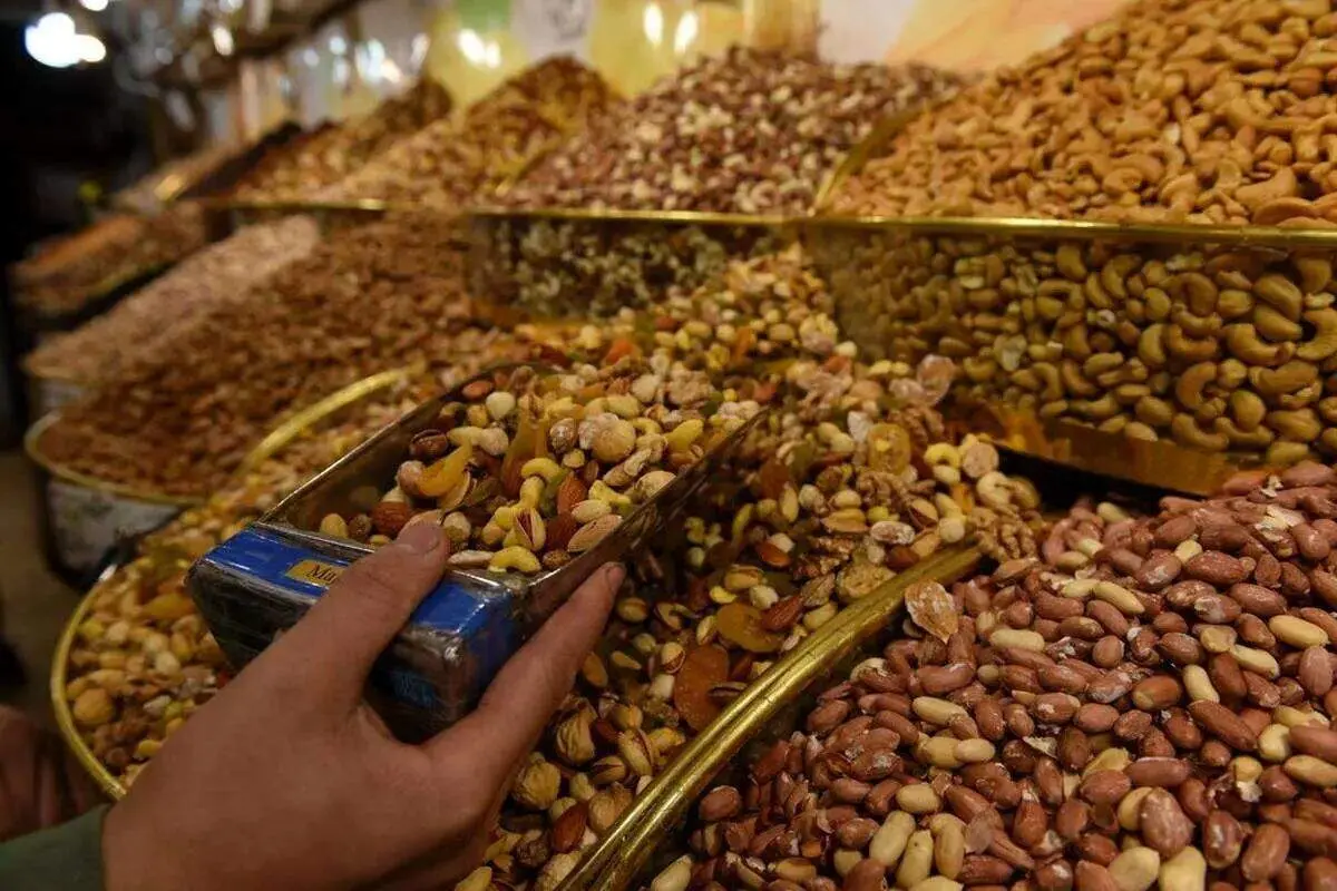 قیمت آجیل و خشکبار در بازار امروز چهارشنبه ۲۹ مرداد ۱۴۰۴