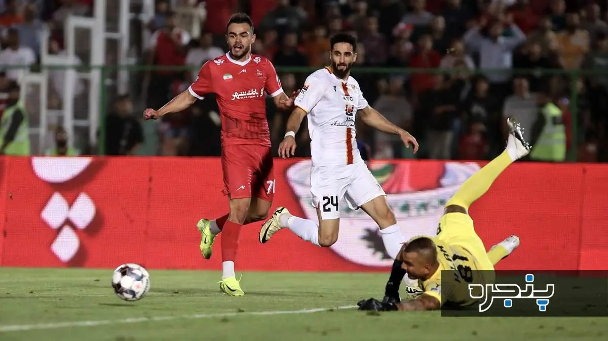 خلاصه بازی: پرسپولیس ۱ - ۱ فولاد خوزستان