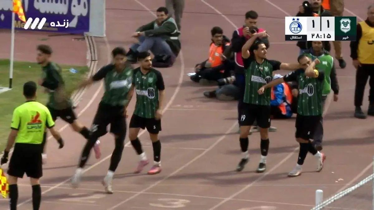 ویدیو: گل اول خیبر خرم آباد به استقلال