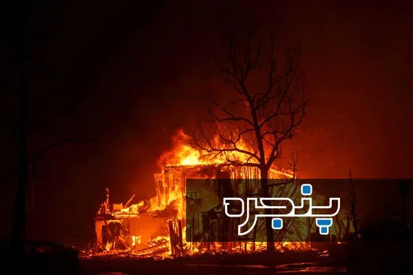 تصاویر آخرالزمانی از آتش‌سوزی لس‌آنجلس - بخش سوم