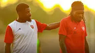 استایل دیدنی بیفوما و اوریه در تمرین پرسپولیس+ عکس