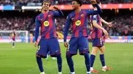 خلاصه بازی بارسلونا و مایورکا/بارسلونا با «آتش‌بازی» نیوکمپ، صدرنشینی را پس گرفت