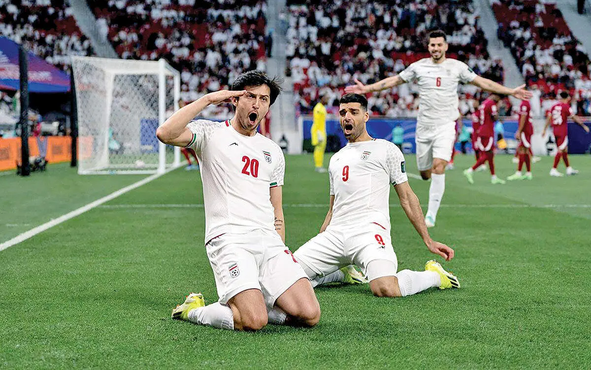 تیم ملی فوتبال ایران با صعود به رده هفدهم، دومین تیم برتر آسیا شد