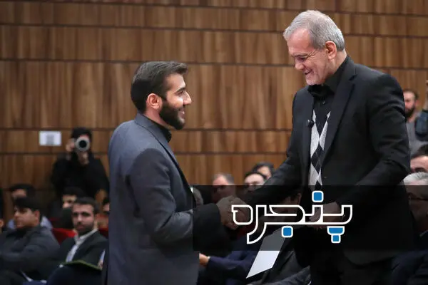 مراسم روز دانشجو در دانشگاه شریف با حضور مسعود پزشکیان