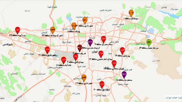 کیفیت هوای تهران در خطر؛ توصیه‌های مهم برای تهرانی‌ها