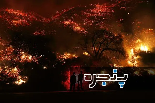 تصاویر آخرالزمانی از آتش‌سوزی لس‌آنجلس - بخش دوم