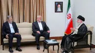 دیدار رئیس دفتر سیاسی حماس و دبیر کل جهاد اسلامی با رهبر انقلاب