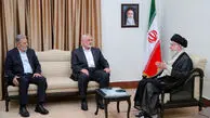 دیدار رئیس دفتر سیاسی حماس و دبیر کل جهاد اسلامی با رهبر انقلاب